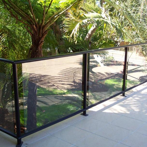 Accessoires de garde-corps, balustre en tube carré, acier inoxydable, main courante en verre, balcon/terrasse/<span class=keywords><strong>escalier</strong></span>/<span class=keywords><strong>piscine</strong></span> extérieurs, 3 ans - Product Image 2