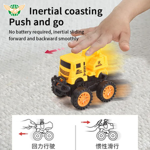 Thiết kế mới nhựa RC máy xúc mô hình ma sát-powered quán tính đồ chơi xe hơi cho trẻ em mô phỏng xe tải đồ chơi - Product Image 3