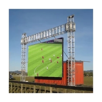 Impermeable P3.91 P4.81 alquiler pantalla LED 500*500mm 500*1000mm mesa de puntuación DJ LED Video pared al aire libre pantalla LED publicidad
