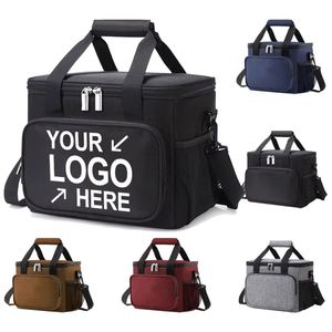 Promotional Cooler Bags Custom Logo Thermal Bag Food Delivery Insulated Lunch Tote - Product Image 1