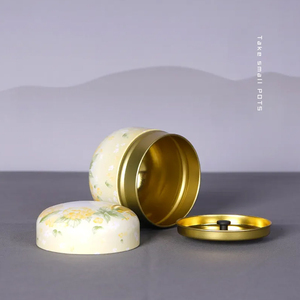 Recipiente Hermético <span class=keywords><strong>de</strong></span> Hojalata para Té <span class=keywords><strong>con</strong></span> Diseño Floral - Product Image 5