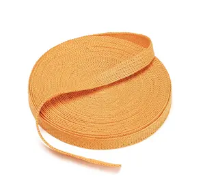 Paper Webbing 10mm 12mm 14mm 16mm 18mm 20mm 22mm Eco-friendly Recyclable Degradable Knitting Paper Webbing For Bag Handle