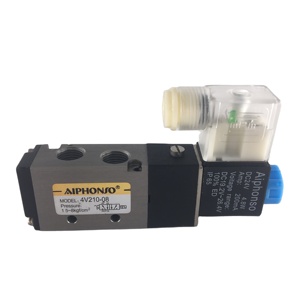 Válvula de control de aire solenoide neumática tipo Airtac <span class=keywords><strong>4V210</strong></span> <span class=keywords><strong>08</strong></span> con estructura piloto - Product Image 1