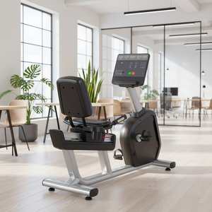 Bicicleta Magnética Reclinada de Venta al por Mayor para Gimnasios Comerciales con Pantalla LED LCD Giratoria, Compatible con OEM - Product Image 3