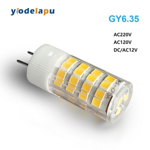 หลอดไฟ LED <span class=keywords><strong>LAPU</strong></span> DC/AC12V ประหยัดพลังงาน 3W GY6.35 SMD2835 100-130VAC/220V 3000K/4000K/6000K แบบขาเสียบคู่ ปรับความสว่างได้ ได้รับการรับรองมาตรฐาน CE/RoHS - Product Image 6