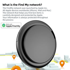 Pelacak Pintar Smart Tag Temukan Kunci Saya MFi Finder IOS Earbud Tag Bagasi Plastik Mini Perangkat Pelacak untuk Apple iPhone - Product Image 2