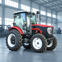 Allradgetriebener Mini-Landwirtschaftstraktor mit Weichai-Dieselmotor 50-70 PS Kompakt für Feldarbeiten und Ländliche Landwirtschaft