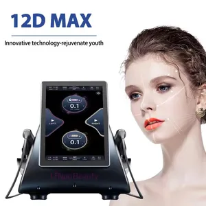 Portable 12d Anti-Aging Machine 3 In 1 Facial Lifting 360 10 Cartridges Skin Tightening Lipo Slim Face Lifting