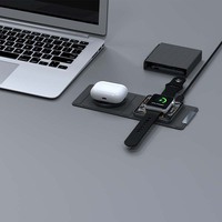Stasiun Pengisian Daya Nirkabel 2 in 1 Magnetik PD 3.0 15W/7W Pengisi Daya Cepat Tipe-C Bersertifikasi 12 Bulan, Produk Terlaris 2023