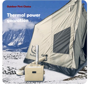 Chauffe-air diesel auto-générateur NF 1KW 2KW 3KW 4KW sources de chaleur extérieures chauffe-air de stationnement pour tente - Product Image 3