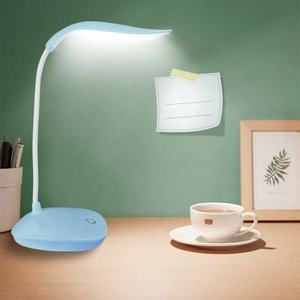 Lámpara de estudio inalámbrica plegable 2024, lámpara de escritorio de mesa <span class=keywords><strong>Led</strong></span> recargable por <span class=keywords><strong>USB</strong></span> portátil para sala de lectura de cabecera - Product Image 1