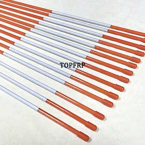 Poteaux réfléchissants en fibre de verre de haute qualité pour marquage de voies d'accès - Product Image 1