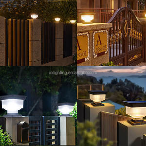 Lampe solaire extérieure étanche pour jardin, cour, clôture, pilier, allée, <span class=keywords><strong>portail</strong></span> - Product Image 6