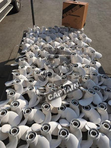 Hélice fueraborda de acero inoxidable de alto rendimiento compatible con Mercury 15.25x19 48-13700A46 150-300HP RH - Product Image 6