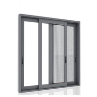 Fenêtres coulissantes horizontales en aluminium à rupture de pont thermique, personnalisées en usine, modernes, insonorisées, certifiées Energy Star, pour cuisine