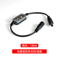 Interruptor de Sensor de Luz Fotocélula de Modo Dual 5A, Encendido Automático Día/Noche, Apagado Automático, DC12V 24V, Controlador de Lámpara LED para Calle, Pasillo, Exterior