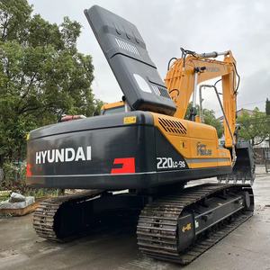 <b>Excavator</b> China Used Digger Trade Korea Original 2022 Year Crawler <b>Excavators</b> Secondhand HYUNDAI 220LC-9S Excavadora 220 Hyundai - Product Image 3