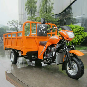 Tricycle à moteur rouge 250 cm³ pour adultes, refroidi par eau, 4 temps, livraison rapide - Product Image 1