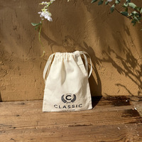 Sacs à cordon personnalisés directement du fabricant, en toile de coton recyclé, pochette à cordon, sac anti-poussière avec logo imprimé