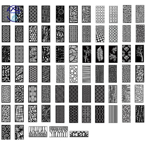 Panneaux perforés personnalisés <span class=keywords><strong>en</strong></span> tôle métallique pour la confidentialité des maisons, <span class=keywords><strong>jardin</strong></span>, clôture métallique, découpe laser, clôture extérieure, panneaux d'intimité - Product Image 2