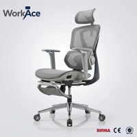 Fabricant de chaises de bureau OEM ODM, usine directe, couleur Pantone personnalisée, logo, faible MOQ, ergonomique, confortable, en maille, réglable, 5 étoiles