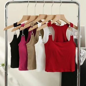 Halter Bra Pad One Sexy Back Women's Short <b>Tops</b> <b>Top</b> Vest Fashion - Product Image 1