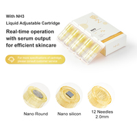 Stylo de micro-aiguilletage PAKISS M20 Derma, longueur réglable de 0 à 2,5 mm, 6 vitesses, sans fil, pour les cernes et les soins des lèvres