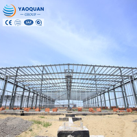 Atelier préfabriqué certifié CE ISO et autres certifications, structure en acier préfabriquée, entrepôt de stockage, kits de construction métallique