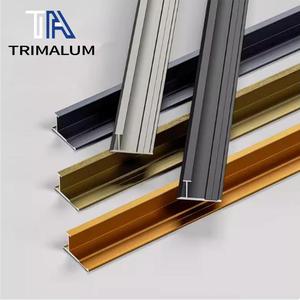 Profilé en aluminium en forme de H <span class=keywords><strong>pour</strong></span> le revêtement mural, la finition et la protection des bords - Product Image 1