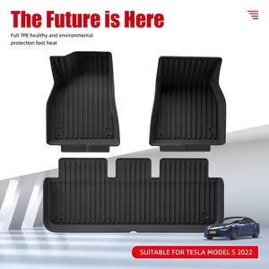 <span class=keywords><strong>Tapis</strong></span> de sol de voiture de luxe personnalisé pour <span class=keywords><strong>Tesla</strong></span> modèle <span class=keywords><strong>S</strong></span> 2022-2024 <span class=keywords><strong>tapis</strong></span> TPE <span class=keywords><strong>tapis</strong></span> de pied de voiture accessoires intérieurs automatiques - Product Image 2