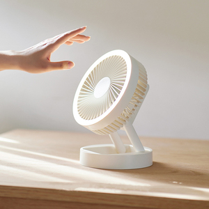 Ventilateur de camping sans pales rechargeable <span class=keywords><strong>Feigo</strong></span>, design lampe-batterie, pliable, portable, faible bruit 30-34dB, USB/Batterie, utilisation extérieure et domestique - Product Image 1