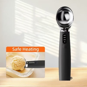 Cuillère à glace automatique rechargeable par USB, cuillère à glace chauffante - Product Image 1