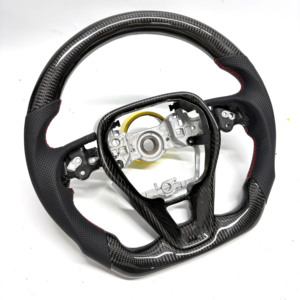 Volant <span class=keywords><strong>sport</strong></span> en cuir et fibre de carbone pour Civic, Prado, Land Cruiser, Camry, <span class=keywords><strong>Corolla</strong></span> <span class=keywords><strong>GR</strong></span> - Product Image 2