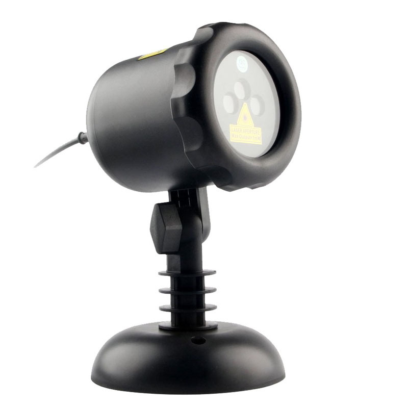 portátil de potencia integrado de la decoración de la Navidad vacaciones láser iluminación Led Luz proyector