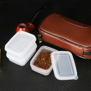 Boîte <span class=keywords><strong>de</strong></span> rangement pour <span class=keywords><strong>tabac</strong></span> en plastique transparent anti-humidité Erliao - Boîte hermétique pour feuilles <span class=keywords><strong>de</strong></span> <span class=keywords><strong>tabac</strong></span> - Product Image 6