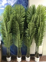 Arbre bonsaï en gros 120cm 150cm 180cm Palmier artificiel bananier Bambou Oiseau de paradis avec fleurs