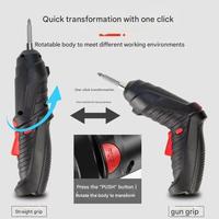Perceuse électrique domestique 3,6 V, tournevis sans fil, ensemble de batteries au lithium 1300 mAh, outils électriques pour l'entretien et la réparation, OEM