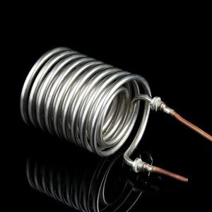 Ống Đôi 316 Thép Không Gỉ Homebrew Cấp Thực Phẩm Ống Trao Đổi Nhiệt Ngâm Wort Chiller Làm Mát Cuộn Dây Cho Bia Brew - Product Image 6