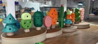 Aire de jeux intérieure personnalisée sur le thème de la ferme avec jardin potager, nouveaux jeux interactifs et jouet vache pour enfants
