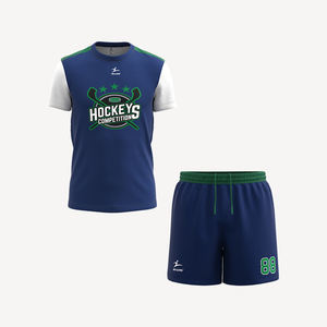 ชุดยูนิฟอร์มฮอกกี้น้ำแข็งแบบสั่งทำจากโรงงาน OEM พร้อมลายพิมพ์แบบ Sublimation คุณภาพสูง แห้งเร็ว ระบายอากาศได้ดี - Product Image 5