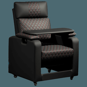 Gaming Sofa <b>Chair</b> Single Reclining Comfortable Seat With Lifting Armrest Adjustable Backrest For Living Room Bedroom <b>Study</b> - Product Image 1