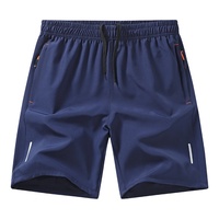 Short de sport pour homme en soie glacée à séchage rapide, cinq poches, coupe ample, pour l'entraînement et le basketball