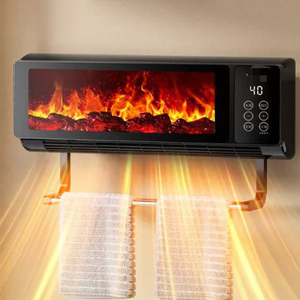 Chauffage mural PTC 2000W, radiateur électrique avec télécommande, chauffage rapide, protection contre la surchauffe pour la maison et la chambre - Product Image 1
