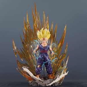 Figura Coleccionable de Anime Super Saiyan con Daños de Batalla, Estatua de <span class=keywords><strong>Resina</strong></span> PVC, Figura de Acción de <span class=keywords><strong>Gohan</strong></span> en Dos Colores, Escala 1:18, Regalo para Fans - Product Image 4
