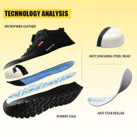 Chaussures de sécurité isolées 6KV avec embout en plastique résistant aux chocs, tige en cuir microfibre, semelle souple anti-fatigue pour usage industriel
