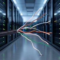 Kabel Jaringan Cat5e 24AWG UTP FTP SFTP Berkinerja Tinggi CCA, Kabel Ethernet Cat 5e CCA 305m