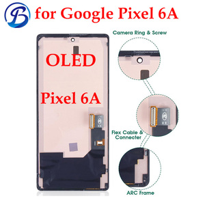 OLED <span class=keywords><strong>6A</strong></span> para <span class=keywords><strong>Google</strong></span> <span class=keywords><strong>Pixel</strong></span> <span class=keywords><strong>6A</strong></span> Teléfono móvil Venta al por mayor <span class=keywords><strong>Precio</strong></span> a granel con 1 año <span class=keywords><strong>de</strong></span> garantía Smartphone Pantalla OLED Reemplazo táctil - Product Image 4