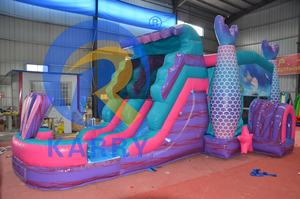 Château plein d'entrain gonflable commercial de haute qualité sautant le matériel de PVC> capacité de 500kg pour la location de partie extérieure - Product Image 6