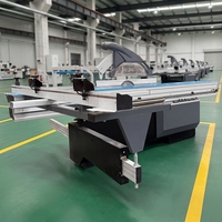 Mesin Gergaji Panel Horizontal Meja Geser Harga Pabrik Cina dengan Motor 5.5kW Bersertifikasi CE untuk Pengerjaan Kayu