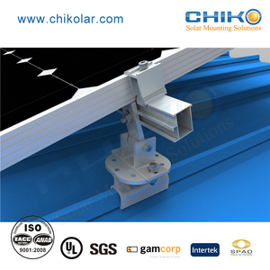 Nghiêng Góc Năng Lượng Mặt Trời Năng Lượng Gắn Hệ Thống Cấu Trúc Cho Kim Loại Tin Tầng Thượng - Product Image 2